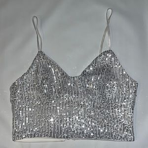 Vimoisa amazon sparkly sequin tank top